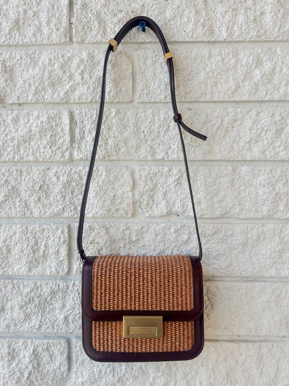 Loeffler Randall - Desi Crossbody With Lock Hardware
