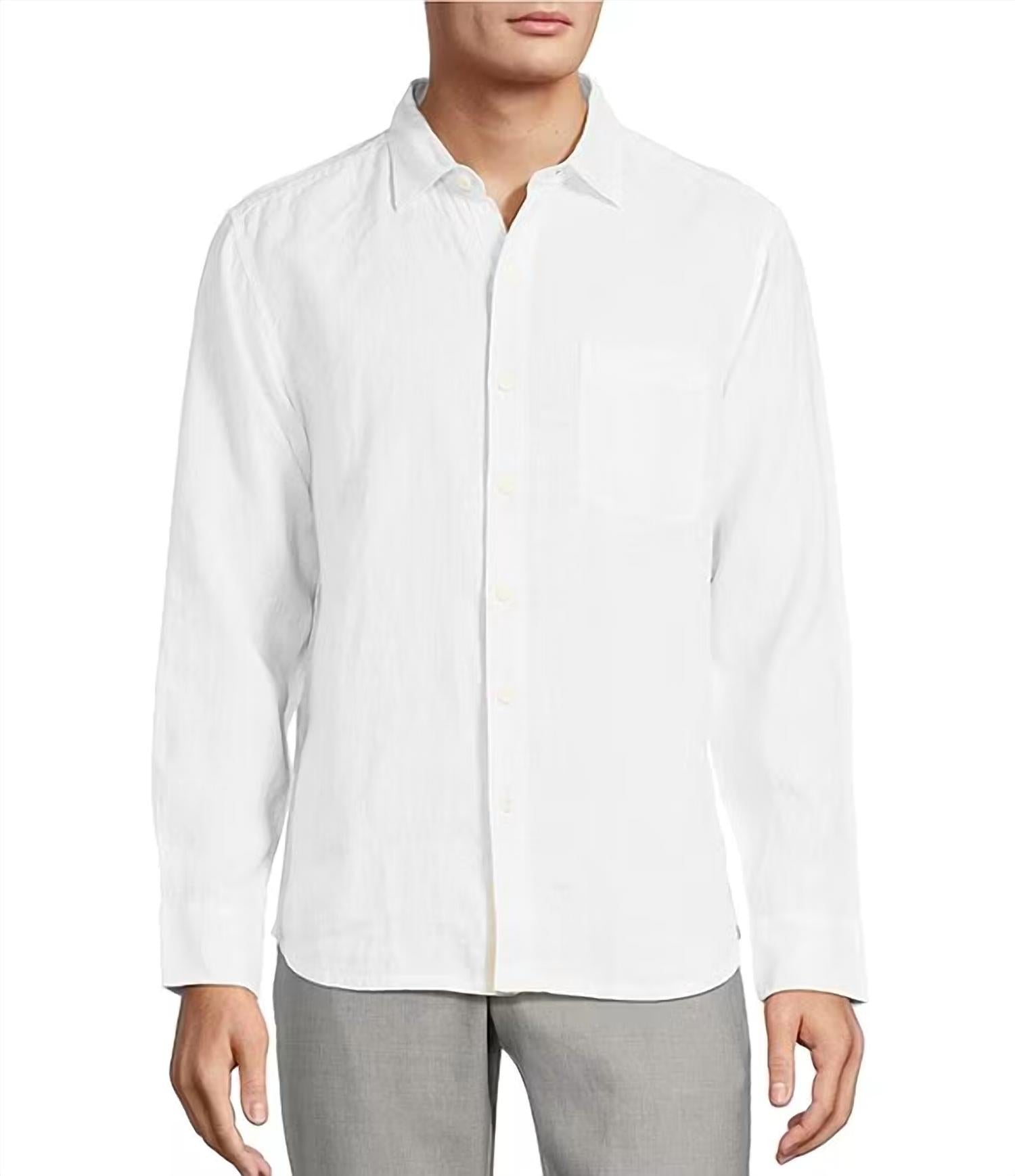 Tommy Bahama - Linen Paradise Breezer Long Sleeve Woven Shirt