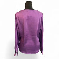 George W. Davies - Women's Satin Cowl Neck Top