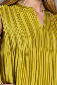 Current Air - Luxe Pleated Top