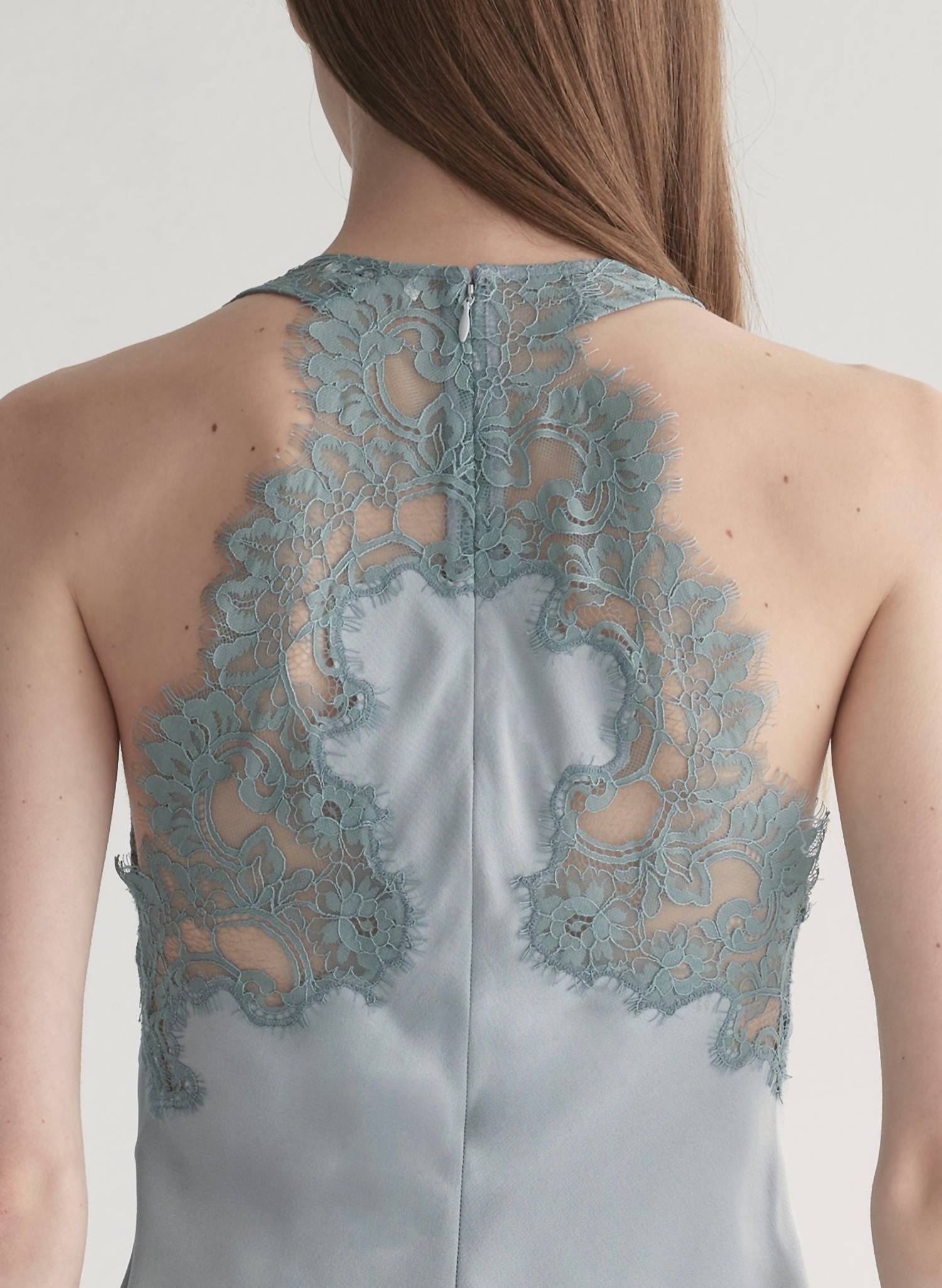 A.L.C. - Wes Satin And Lace Top