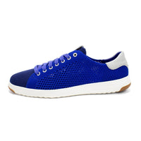 COLE HAAN Women's Grandpro Stitchlite Tennis Sneaker in storm blue - women's sneaker - detail view