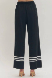 Entro - Trim Wide-Leg Pants