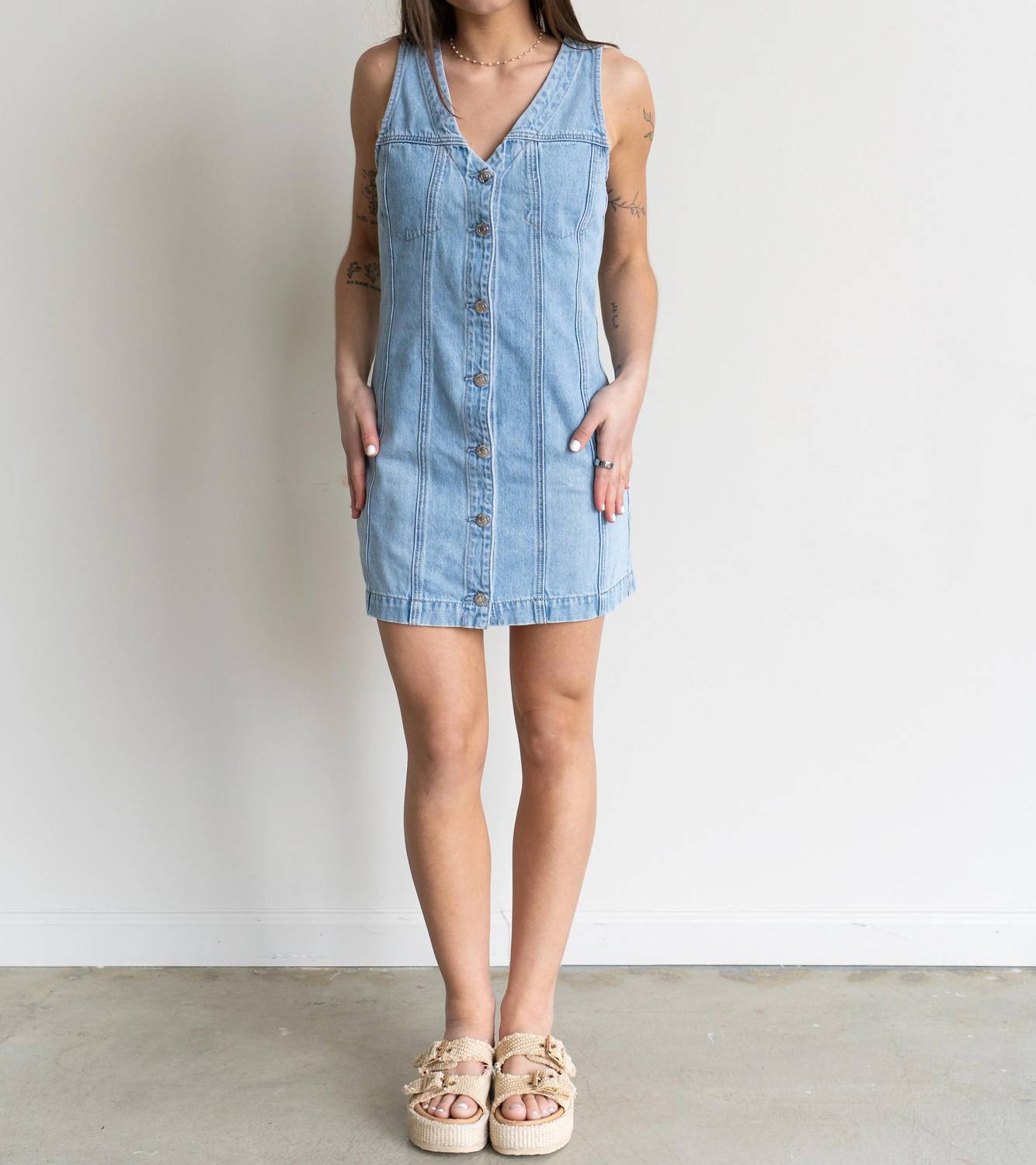 Pistola - Carmel Denim Mini Dress