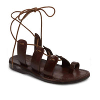 Women's Leather Lace Up Sandal - Deborah