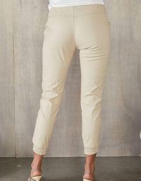 Venti6 - On The Go Faux Leather Joggers