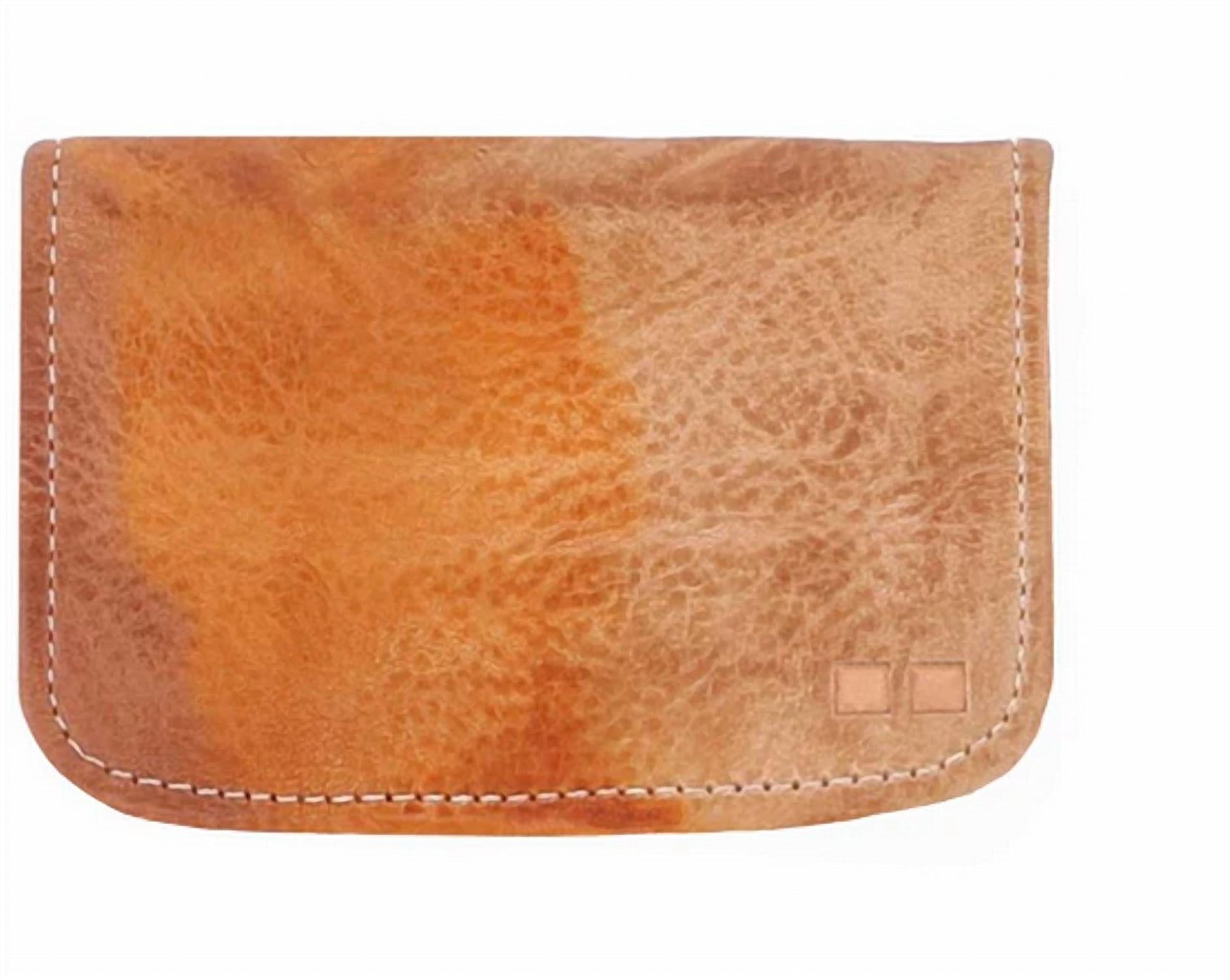BEDSTU Jeor Leather Bifold Wallet in cafe latte td - women's bag