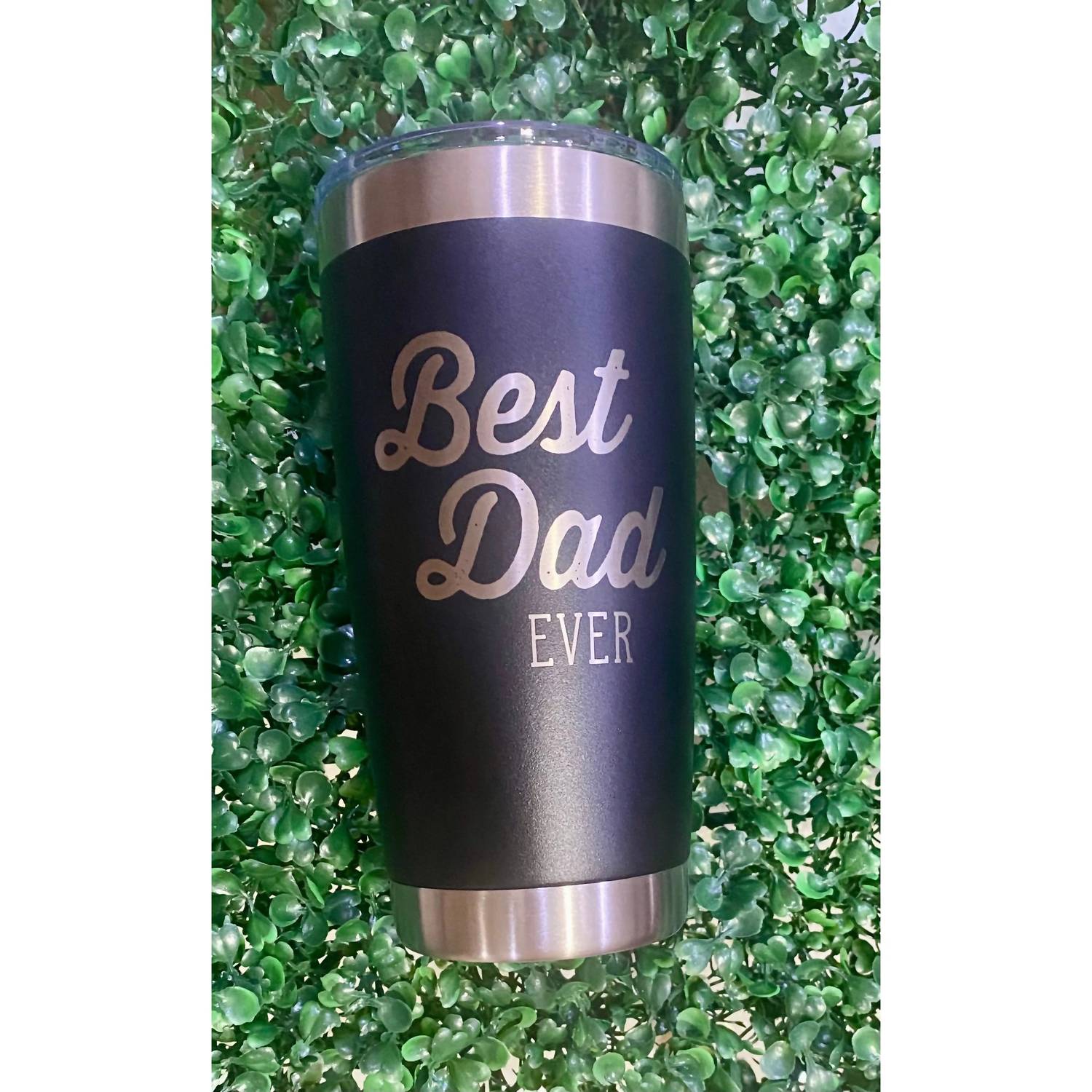 Driftless Studios - Best Dad Ever 20 Oz Engraved Tumbler