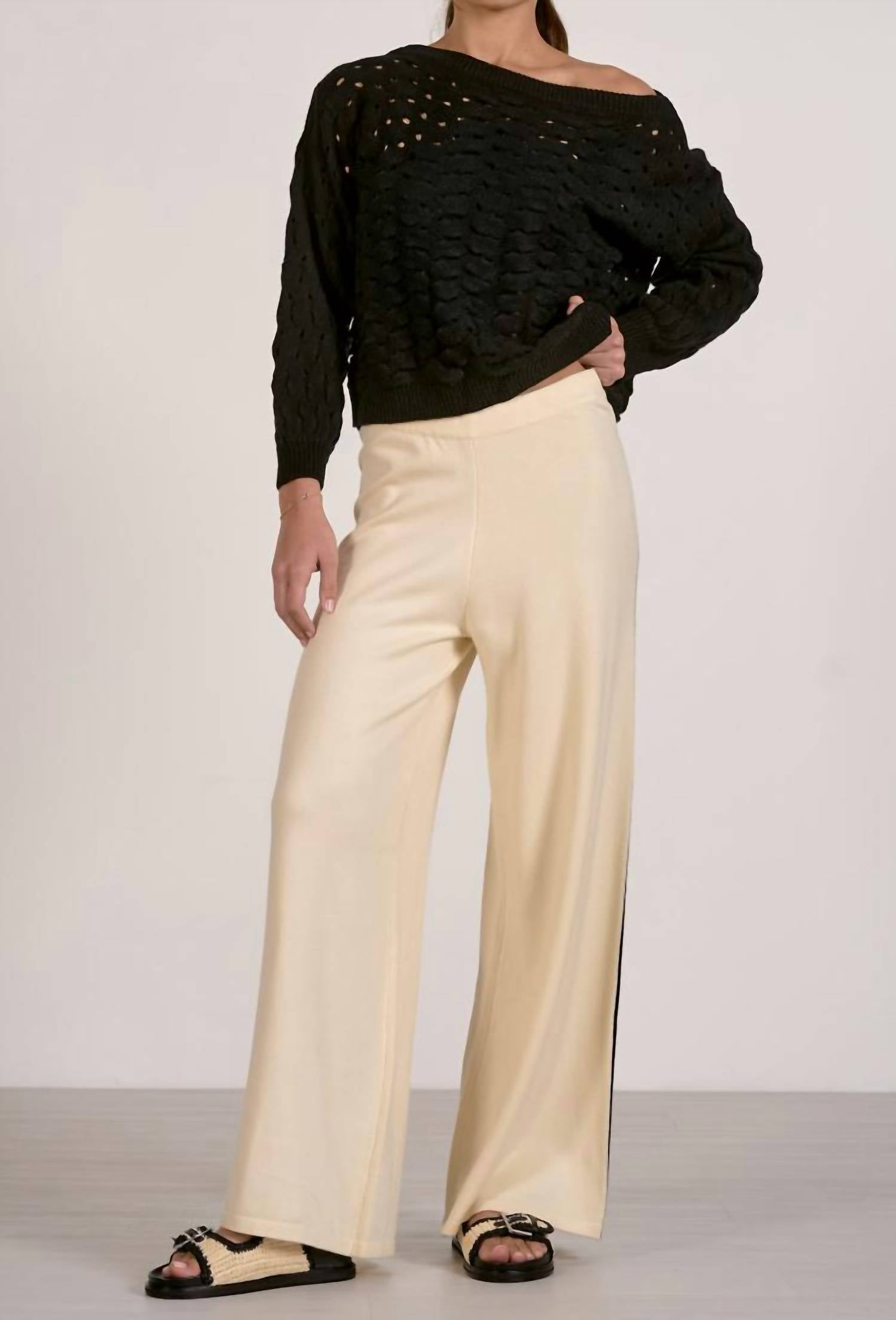 Elan - Open Weave Sweater