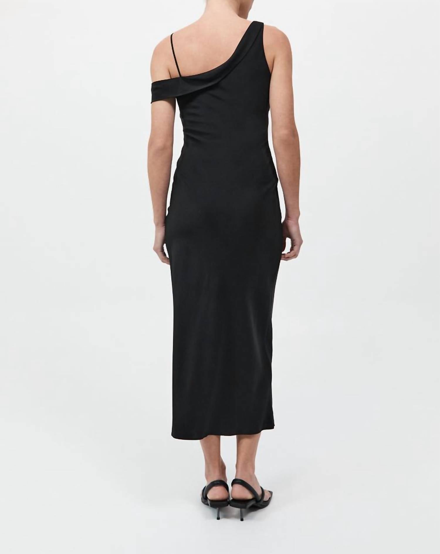 St. Agni - Silk Drape Dress