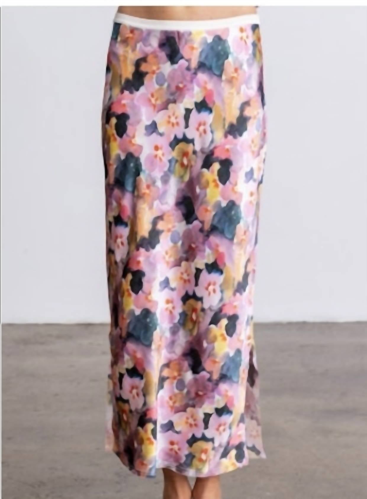 Go By Go Silk - Long For it Skirt