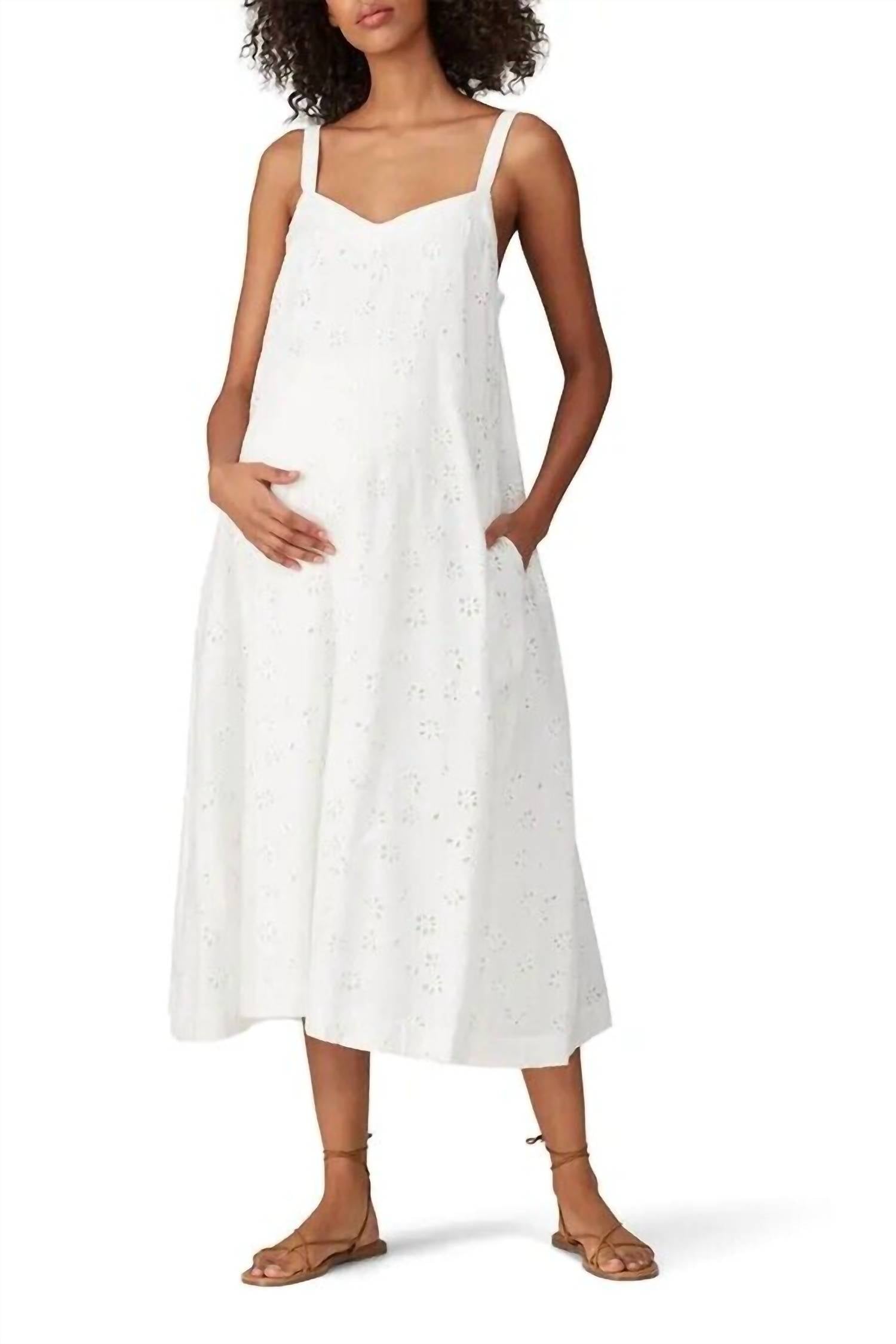 Hatch - Maternity The Eyelet Astrid Dress
