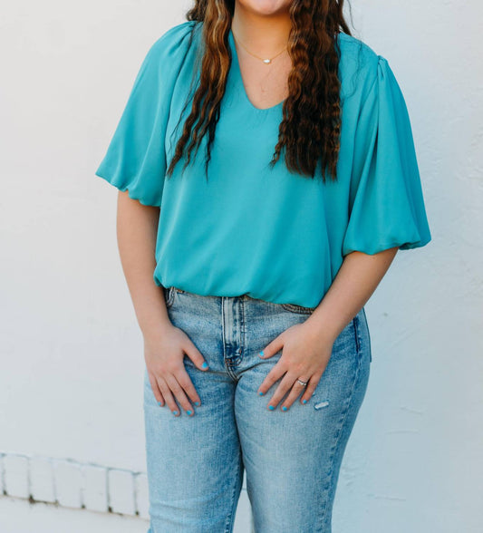 Karen Kane - Puff Sleeve Top