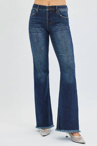 Risen - Tummy Control Mid Rise Flare Jeans