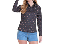 Rock & Roll Denim - Steer Skull Print Perfect Pullover