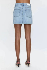 Pistola - Skye Studded Denim Mini Skirt