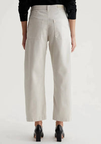 AG Jeans Fiona High Rise Ankle Length Jeans in pumice - women's jeans - alternate view