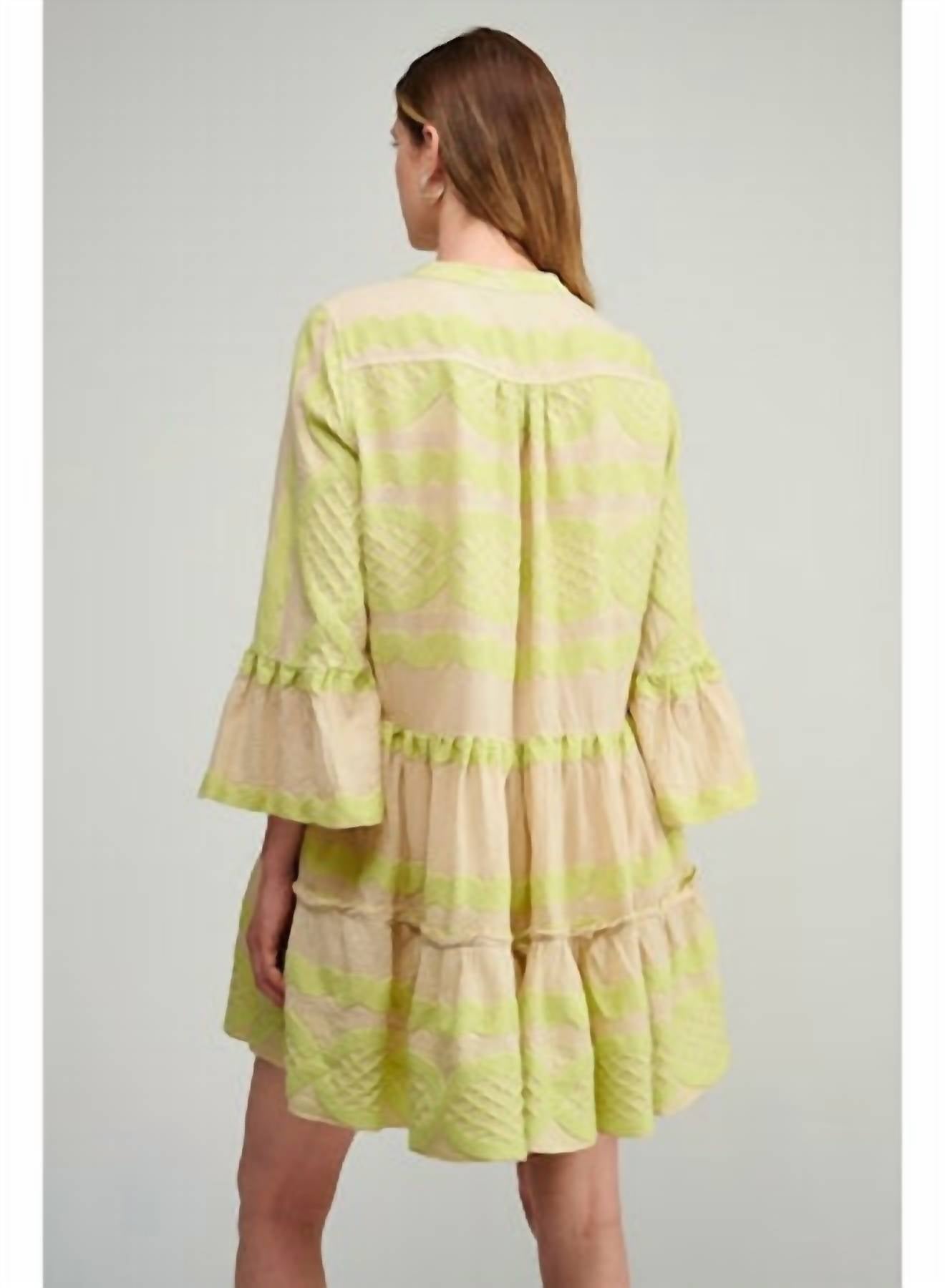 Pearl And Caviar - Hydra Long Sleeve Mini Dress
