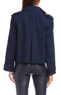 Fifteen Twenty - Chelsea Crop Trench Jacket