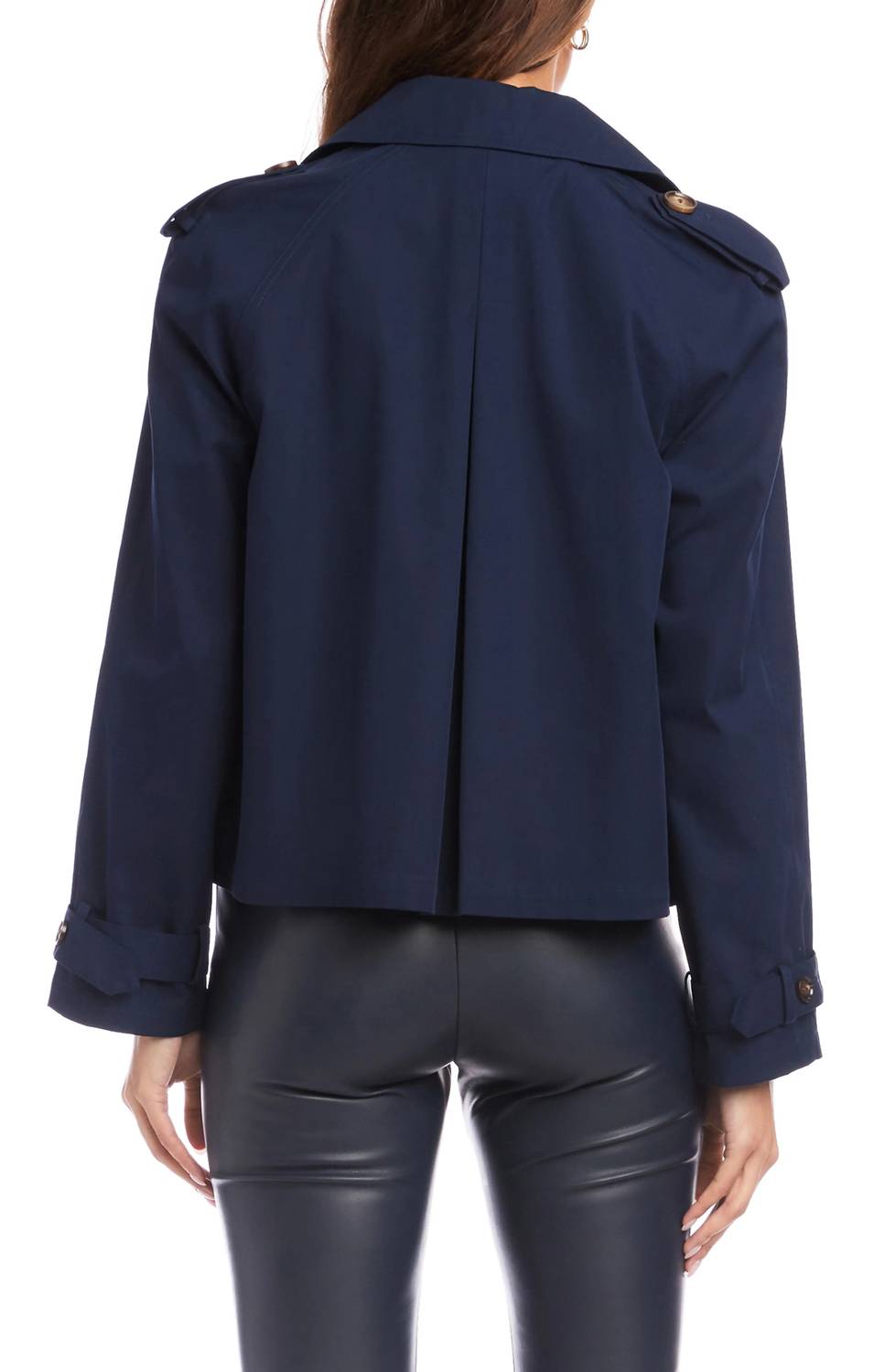 Fifteen Twenty - Chelsea Crop Trench Jacket