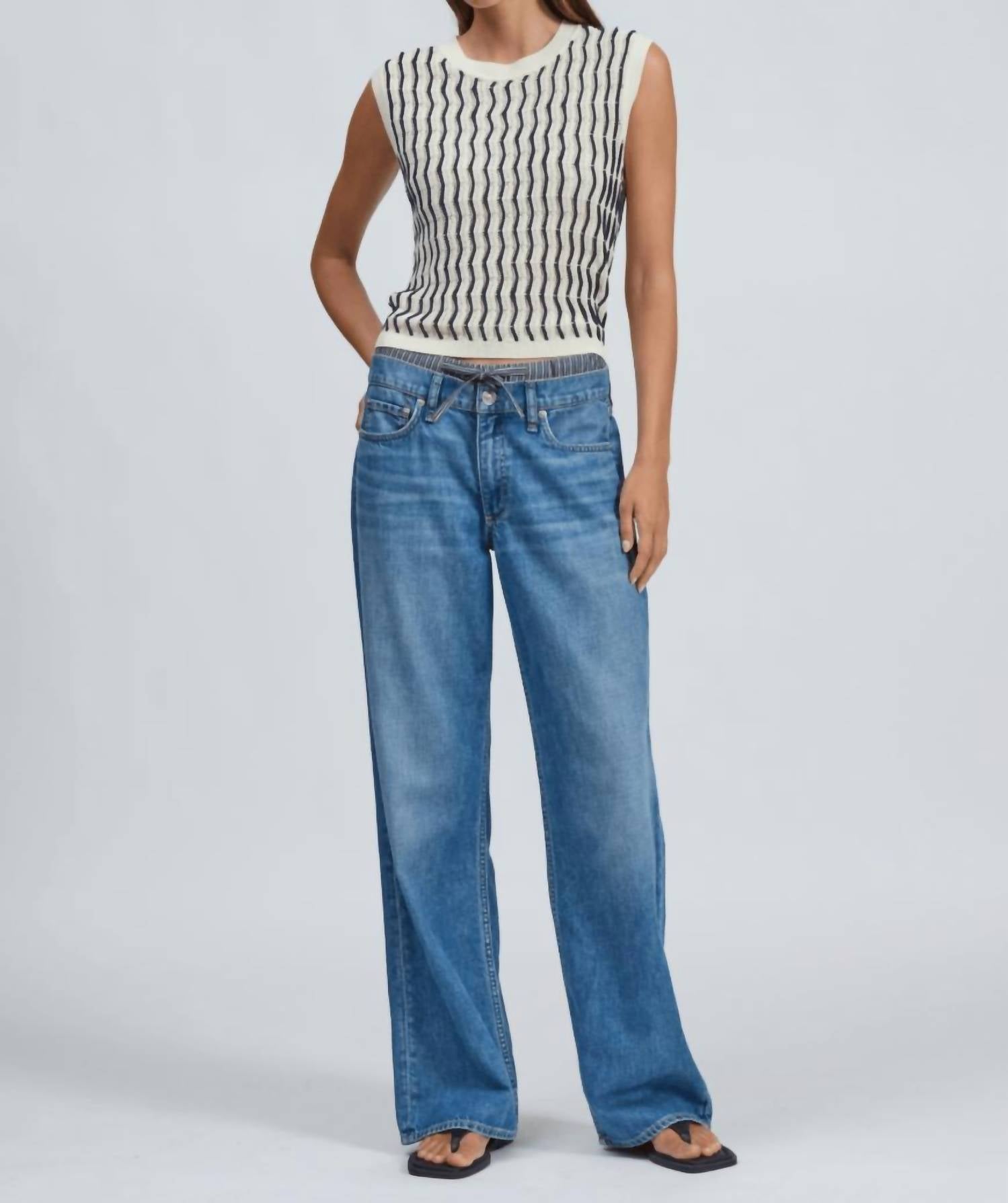 Rag & Bone - Leslie Stripe Vest
