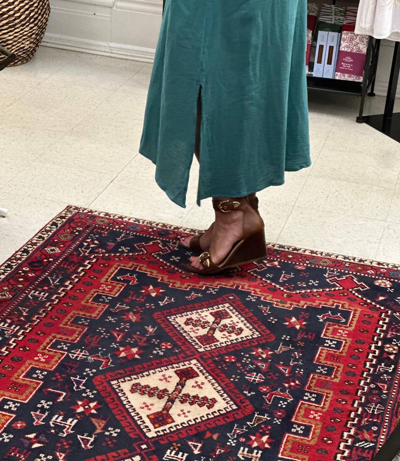 Ganz - Button Up Maxi Dress