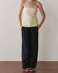 Donni. - Linen Tube Top