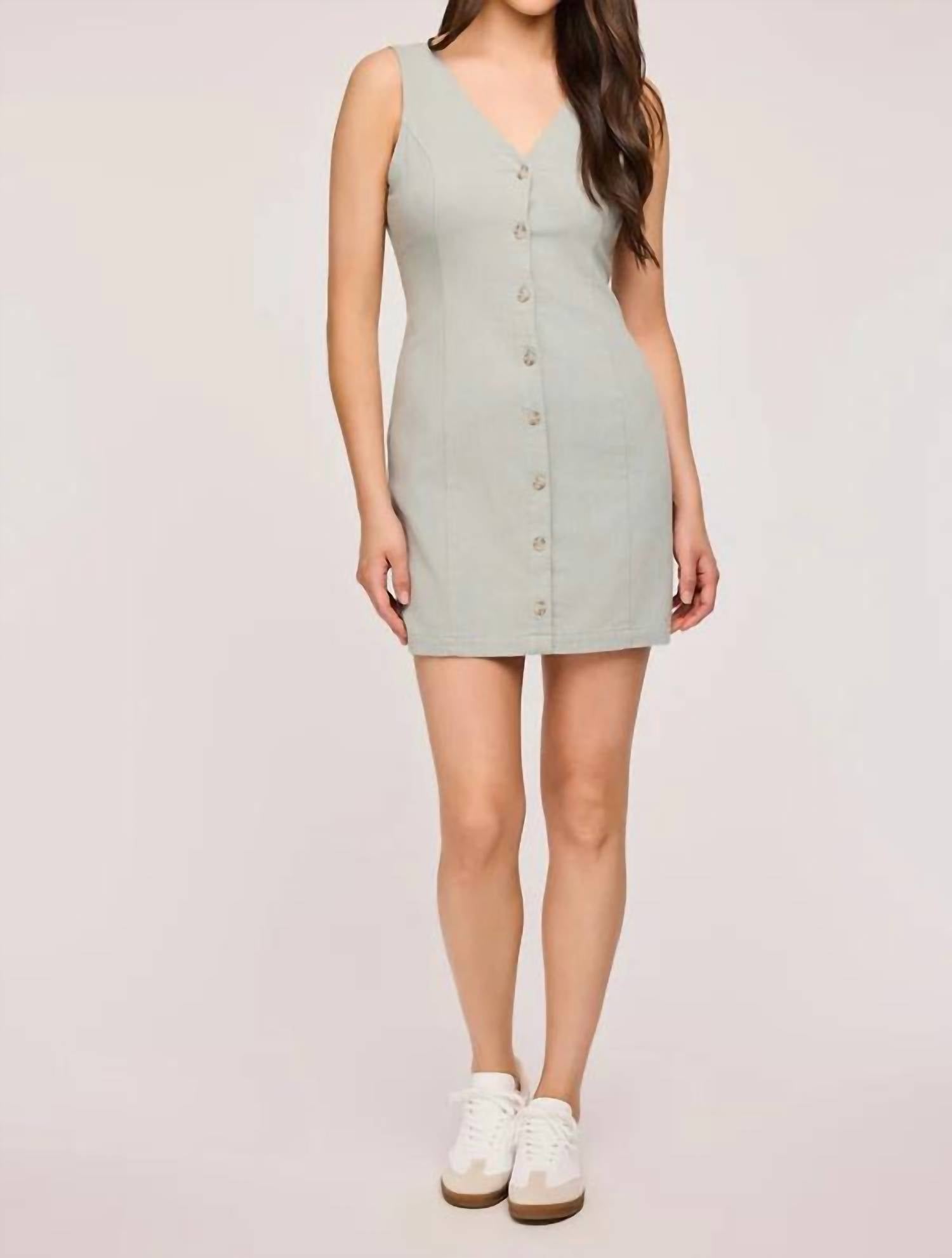 Gentle Fawn - Sammy V-neck Mini Dress
