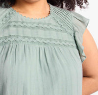 Daniel Rainn - Raegan Lace Detail Blouse - Plus
