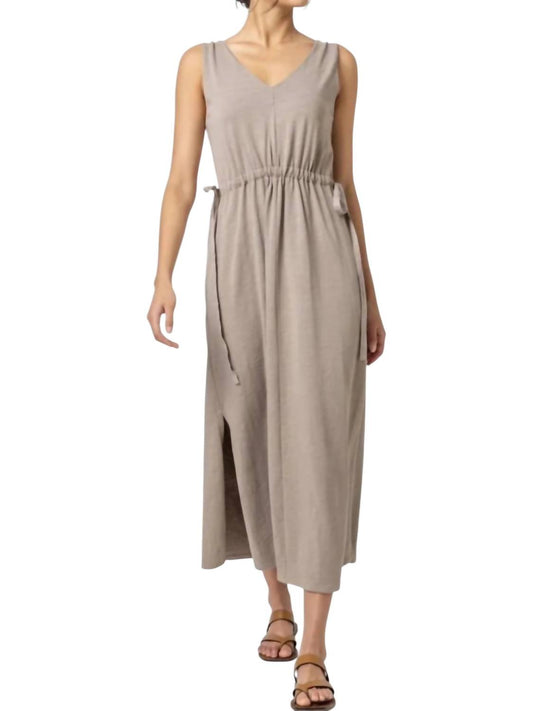 Lilla P - Drawcord Waist Maxi Dress