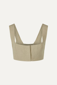 Le Kasha - Jirja Linen Crop Top