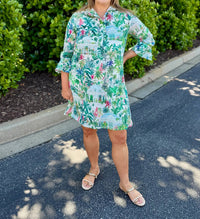 Vilagallo - Gara Shirt Mini Dress