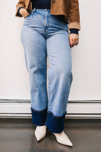 Daze - Eastside High Rise Loose Jeans