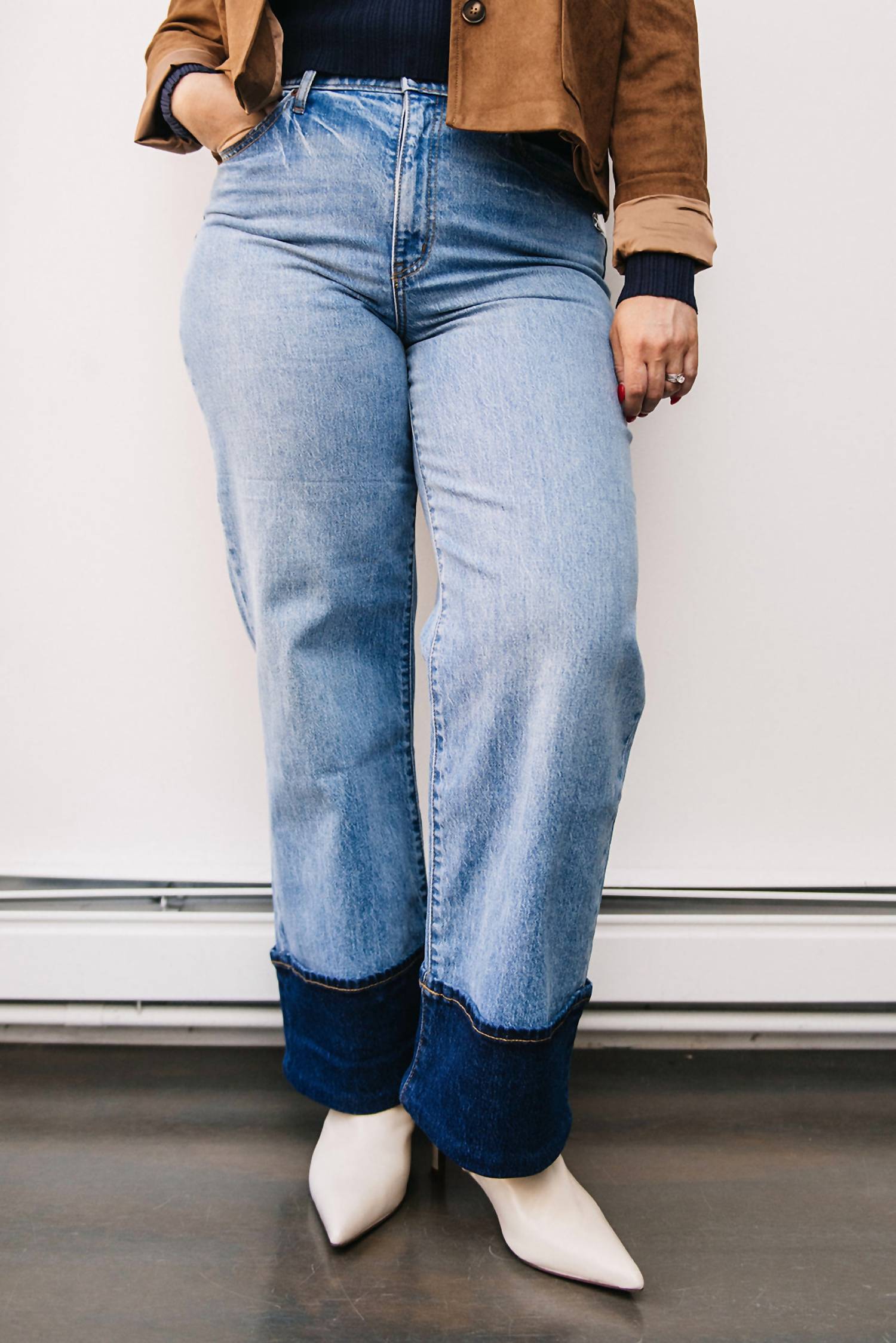 Daze - Eastside High Rise Loose Jeans