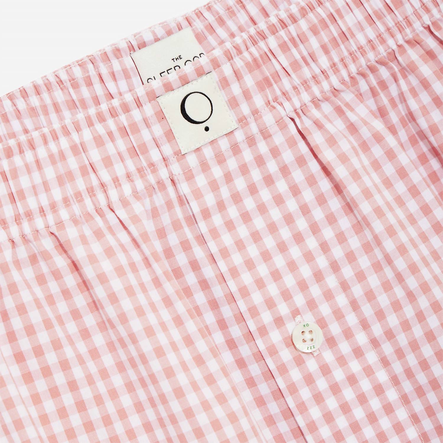 The Sleep Code Unisex Gingham Cotton Boxer - women's intimate - alternate view