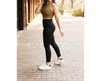 Julia Rose - Adriana Tummy Control Full Length Leggings With Pockets