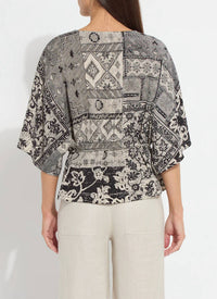Lysse - Ipanema Printed Dolman Sleeve Top