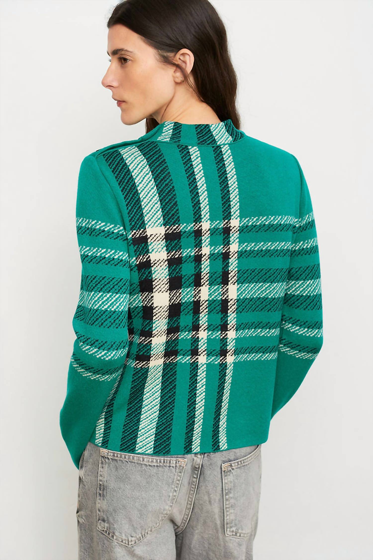 Aldo Martins - Plaid Mockneck Sweater
