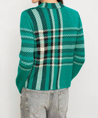 Aldo Martins - Plaid Mockneck Sweater