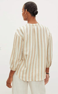 Velvet By Graham & Spencer - Women's Gabby Linen Top
