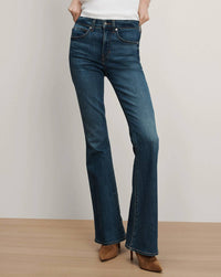 Veronica Beard - Beverly High Rise Skinny Flare Jeans
