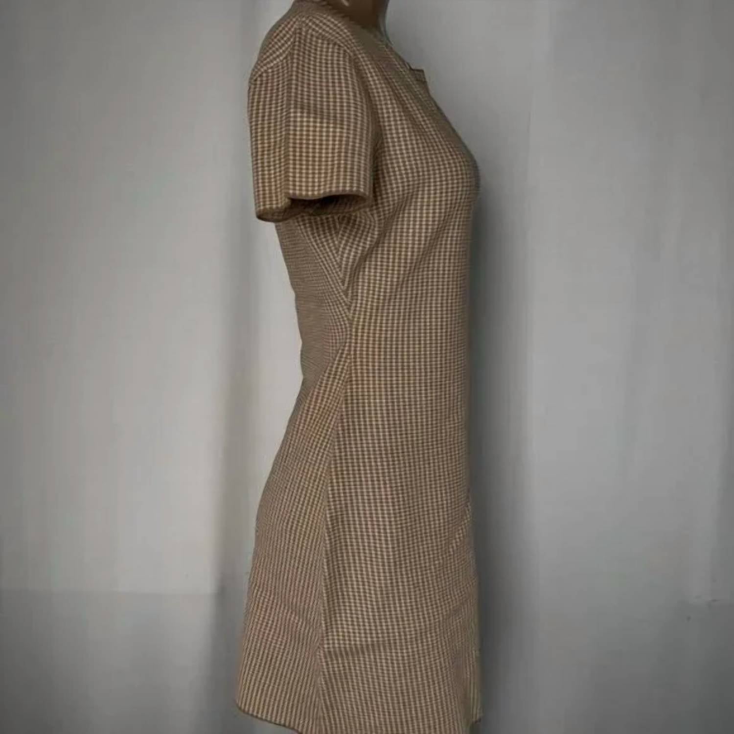 Theory - Women's Branteen Plaid Mini Dress