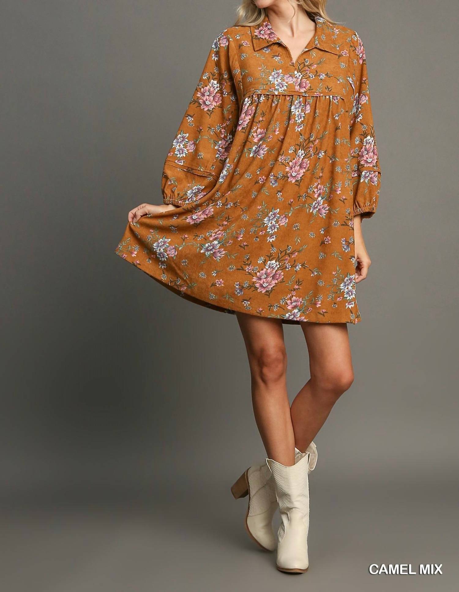 Umgee - Corduroy Dress