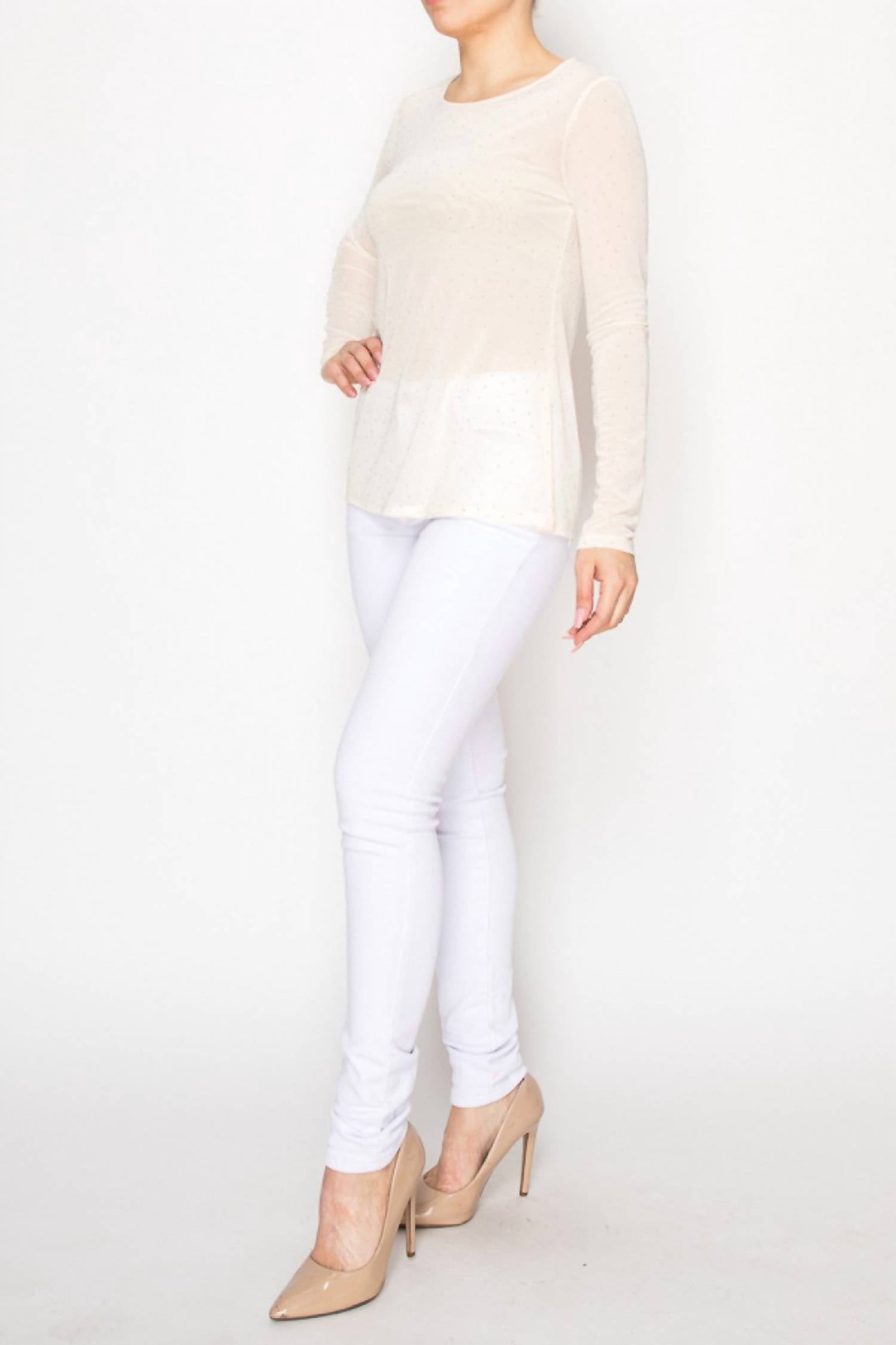 Origami - Oh My Mesh Top