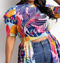 The Curve - Tropical Breeze Maxi Top