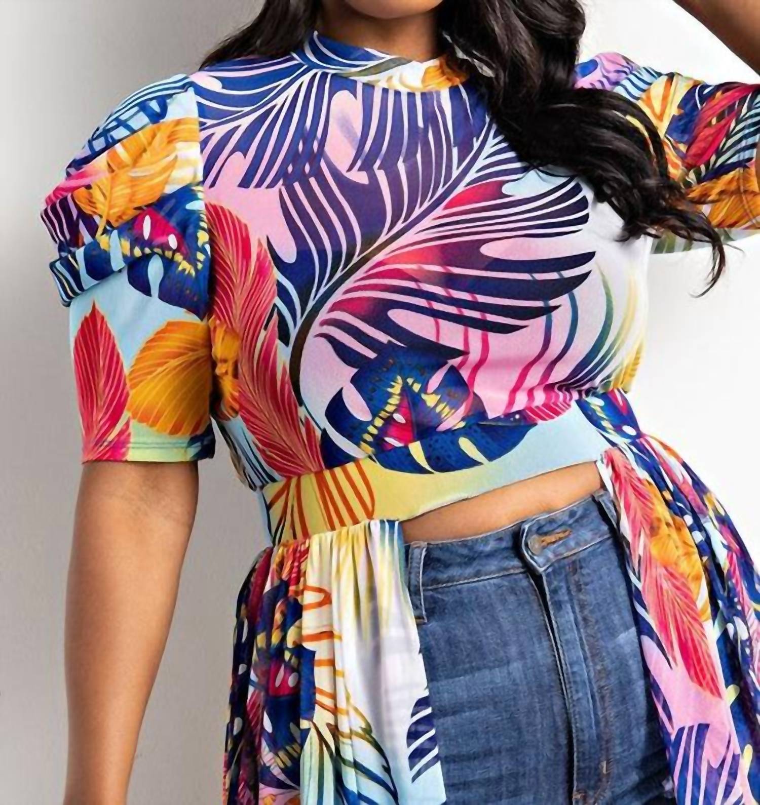 The Curve - Tropical Breeze Maxi Top