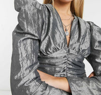 Topshop - Plunging Neckline Top