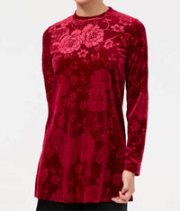 Johnny Was - STRETCH VELVET TUNIC