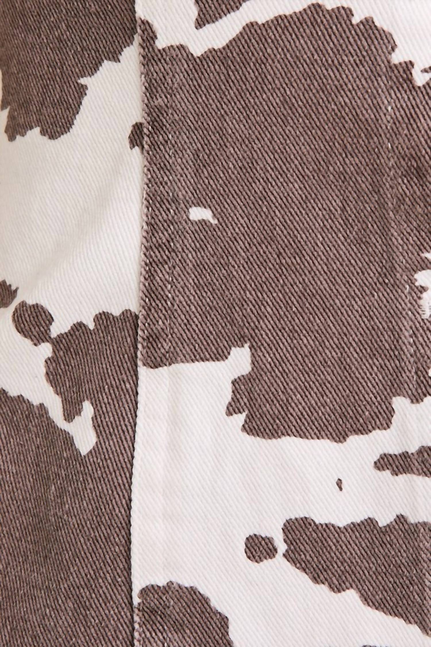 Le Lis - Texas Cow Print Mini Dress