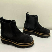 DIBA True Women's Dubliner Chelsea Boots in black - women's shoe - detail view